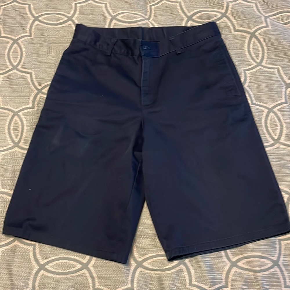Nautica navy khaki shorts kids size 14